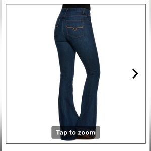 Kimes Ranch Jennifer Dark Wash Super Flare Jeans